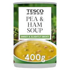 Tesco Pea And Ham Soup 400G