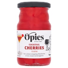 Opies Cocktail Cherries Maraschino 225G