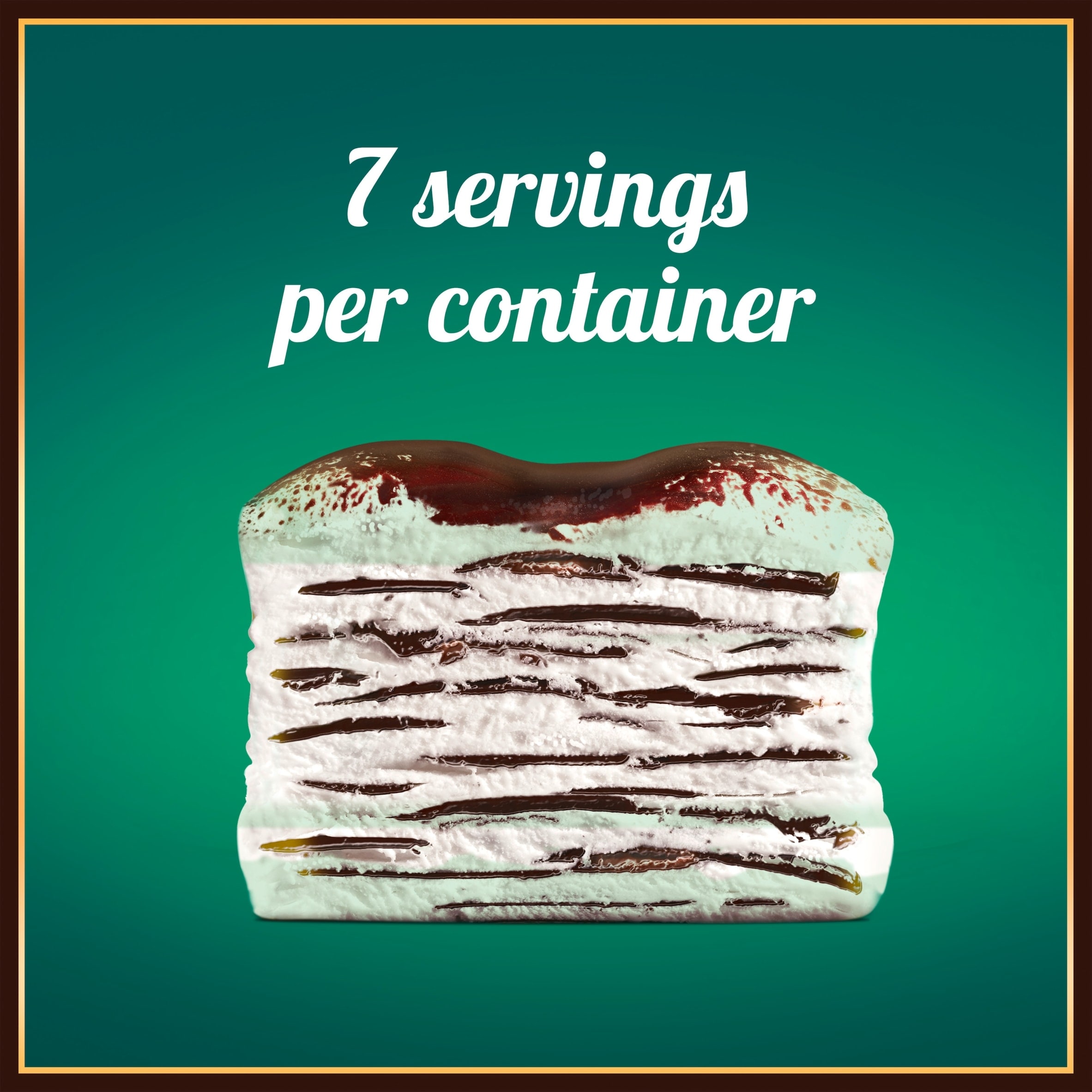 Viennetta Mint Ice Cream Dessert 650Ml thumbnail 4