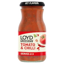 Loyd Grossman Tomato & Chilli Pasta Sauce 350G thumbnail 5