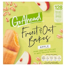 Go Ahead 6 Fruit & Oat Bakes Apple 210g