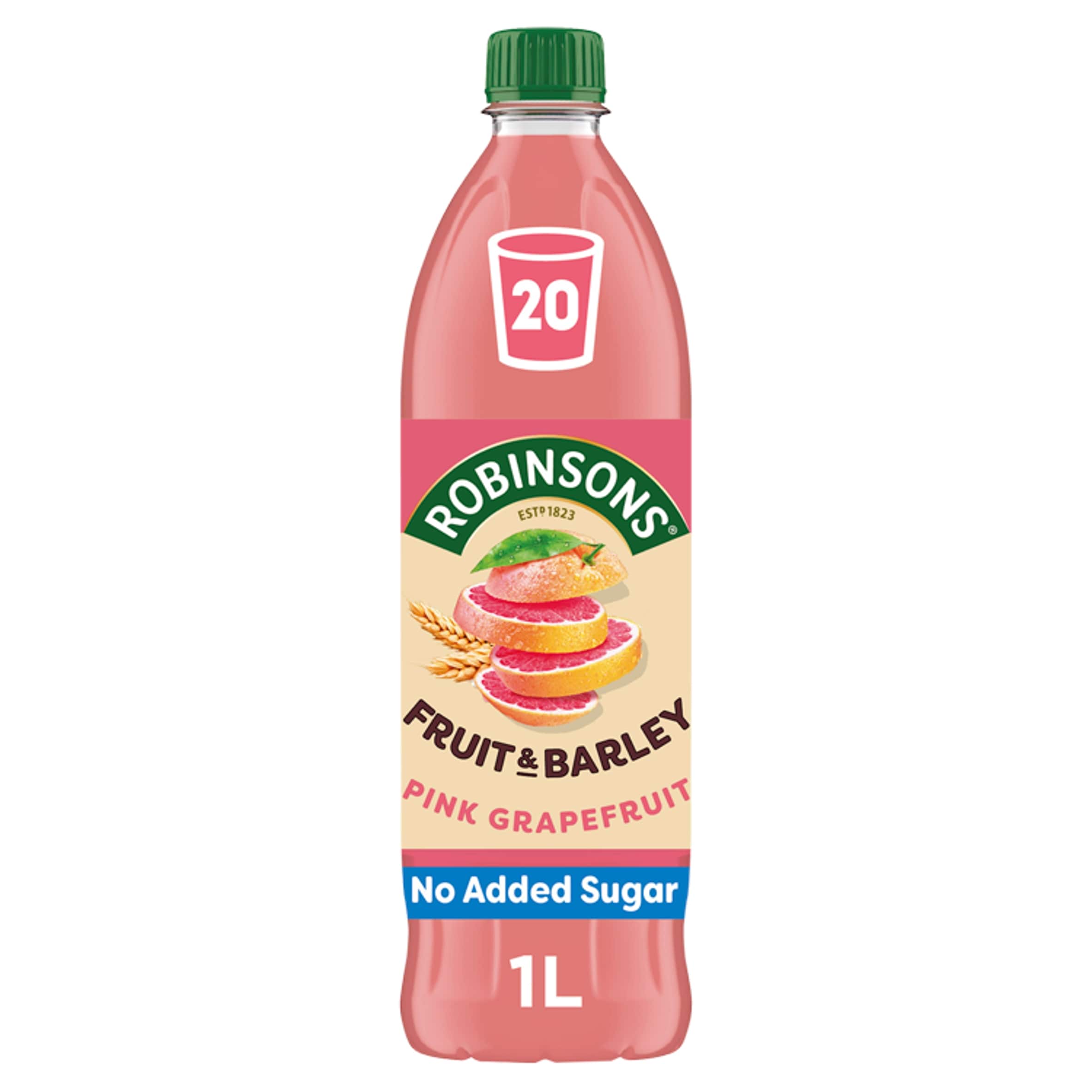 Robinsons Fruit & Barley with Vitamins Pink Grapefruit Squash 1L