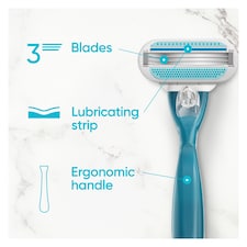 Gillette Venus Smooth Women's Razor Blade Refills 4 Pack thumbnail 3