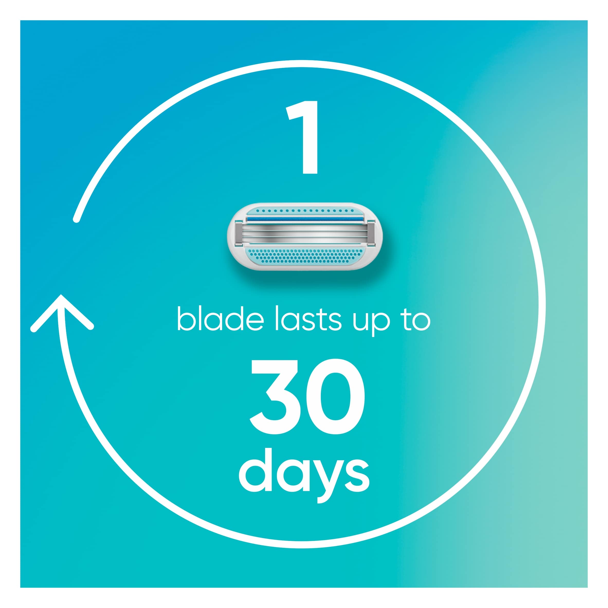 Gillette Venus Smooth Women's Razor Blade Refills 4 Pack thumbnail 4
