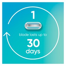 Gillette Venus Smooth Women's Razor Blade Refills 4 Pack thumbnail 4