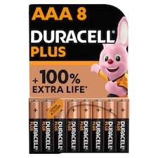 Duracell Plus AAA 8 Pack