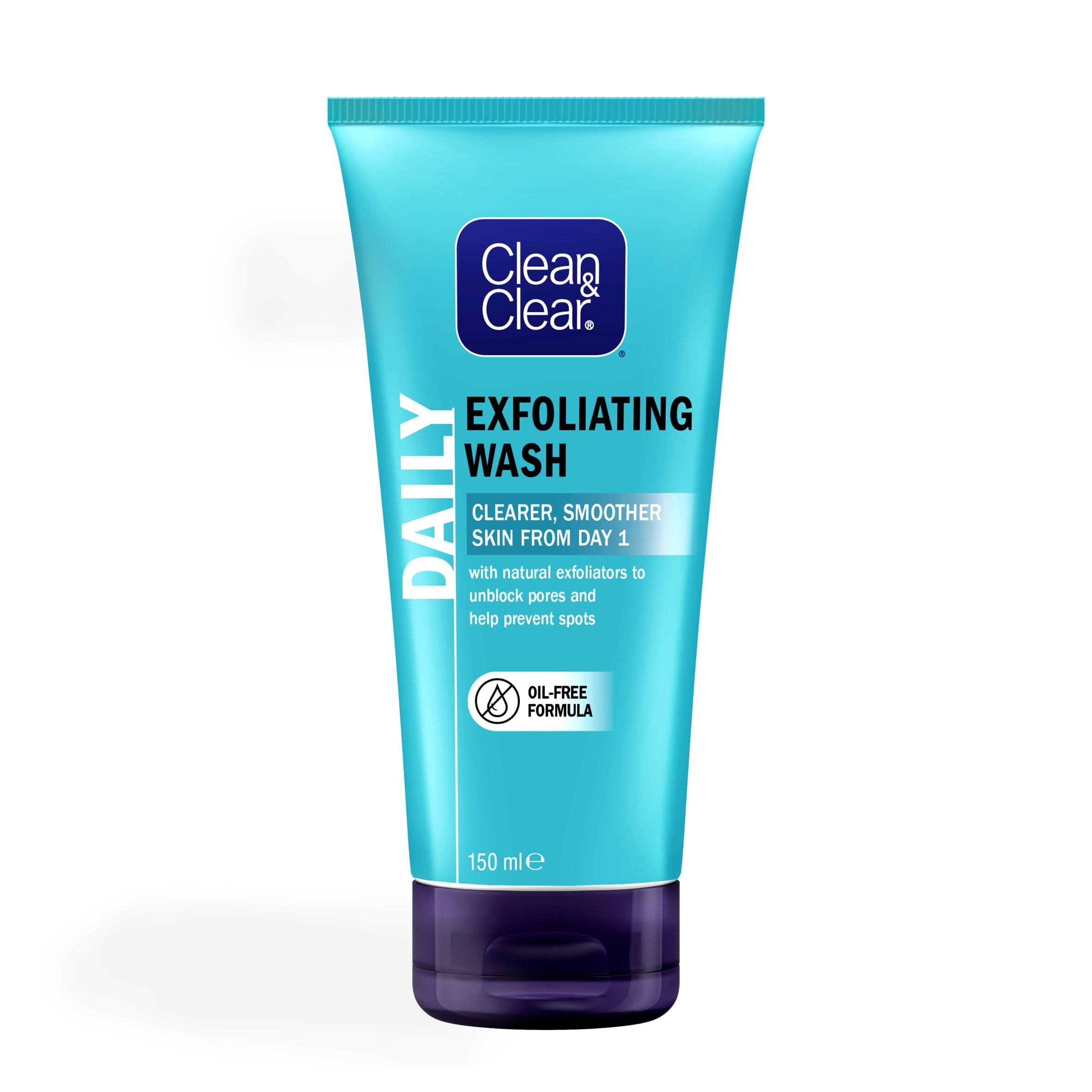 Clean & Clear Exfoliating Daily Wash Face Wash Scrub 150ml
