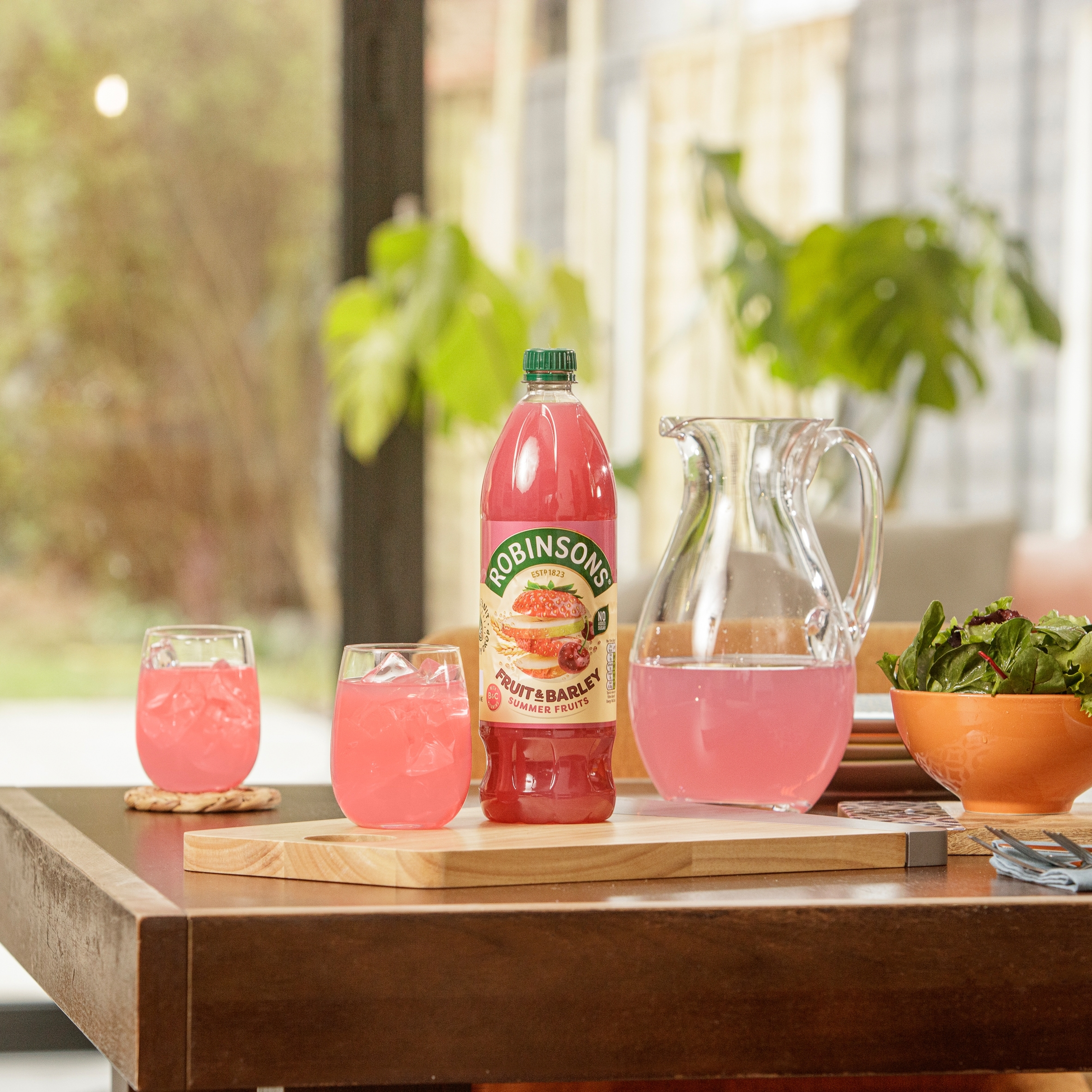 Robinsons Fruit & Barley with Vitamins Summer Fruits Squash 1L thumbnail 2