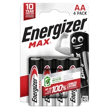 Energizer Max AA 4 Pack