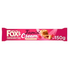 Fox's Jam Sandwich Cream Biscuit 150G