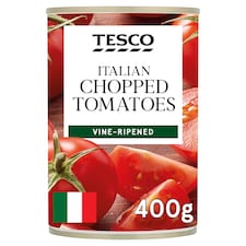 Tesco Italian Chopped Tomatoes 400G