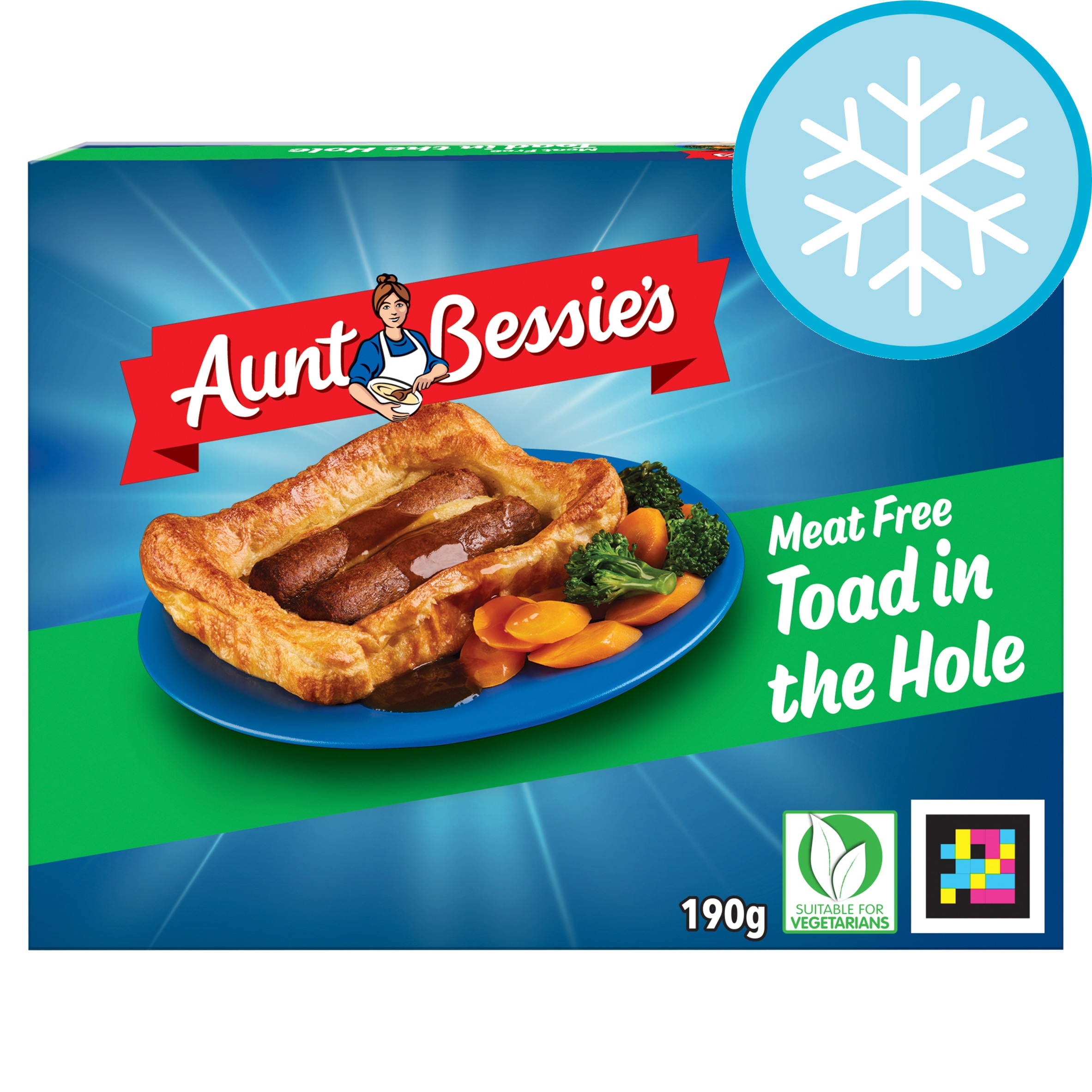 Aunt Bessie's Vegetarian Toad in the Hole Ready Meal