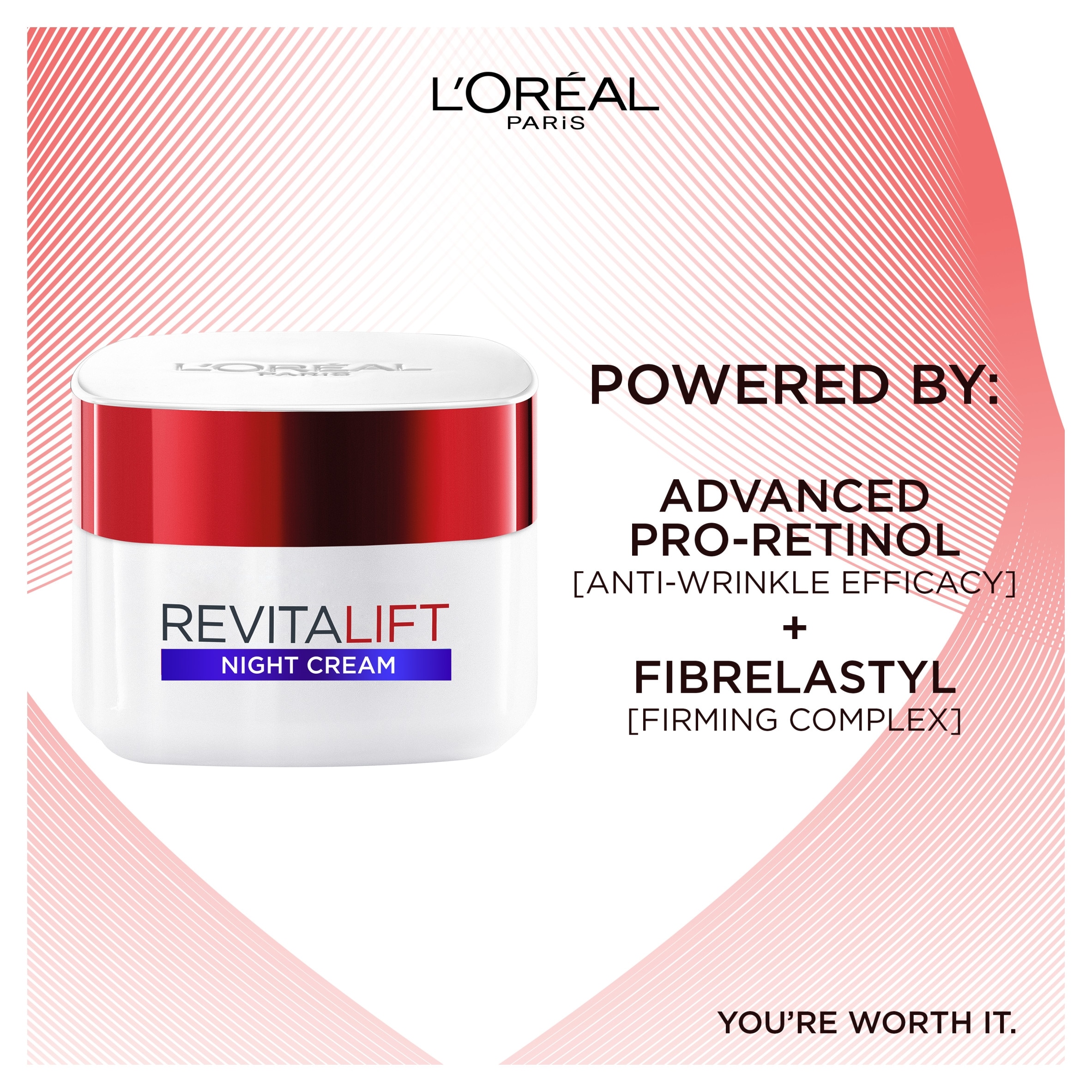 L'Oreal Paris Revitalift Night Cream 50Ml thumbnail 3
