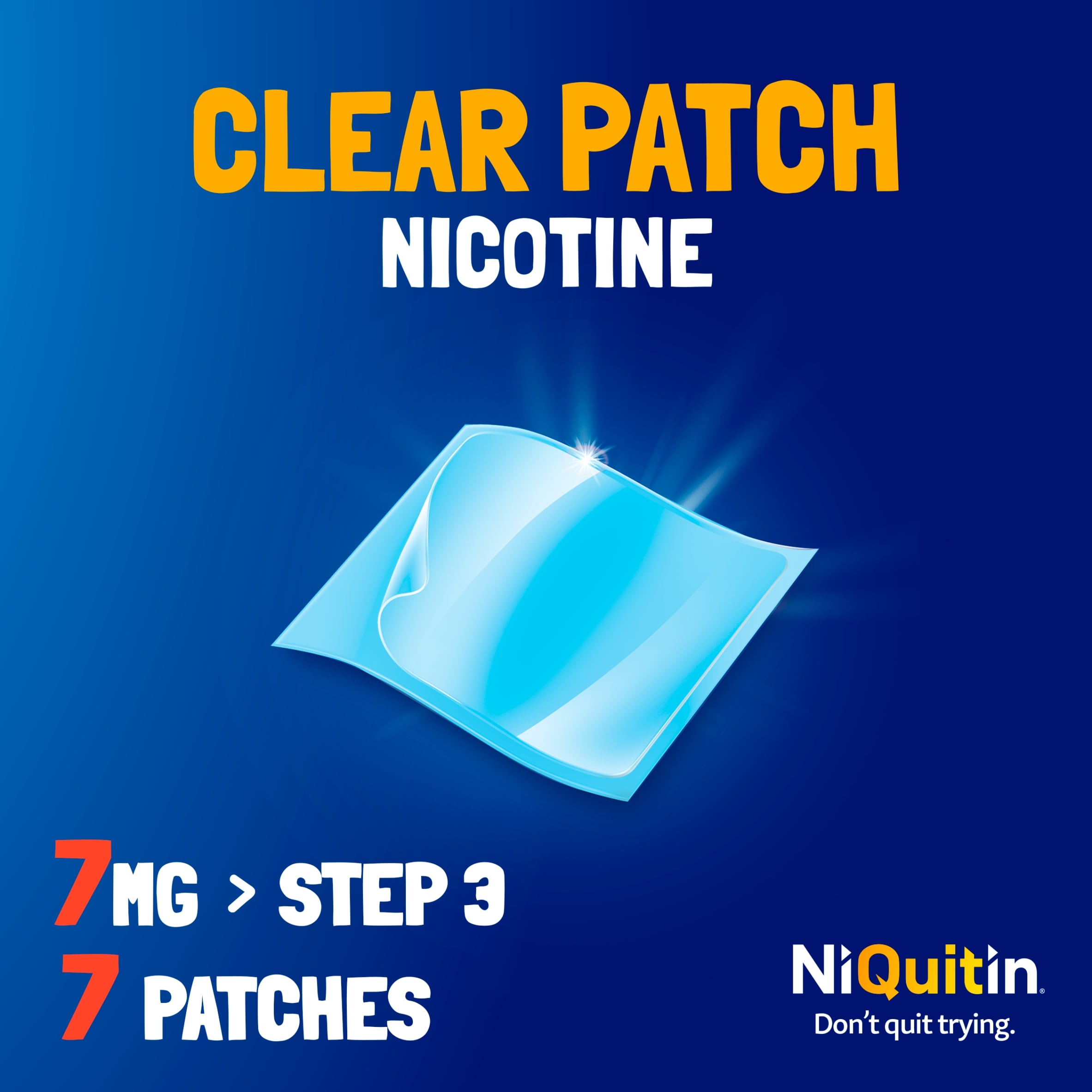 NiQuitin Clear Patch Stop Smoking Aid 7mg Nicotine Patches 7s thumbnail 4