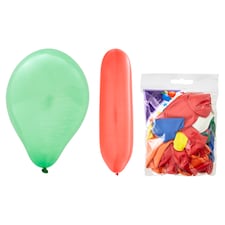 Tesco Assorted Balloons 50 Pack