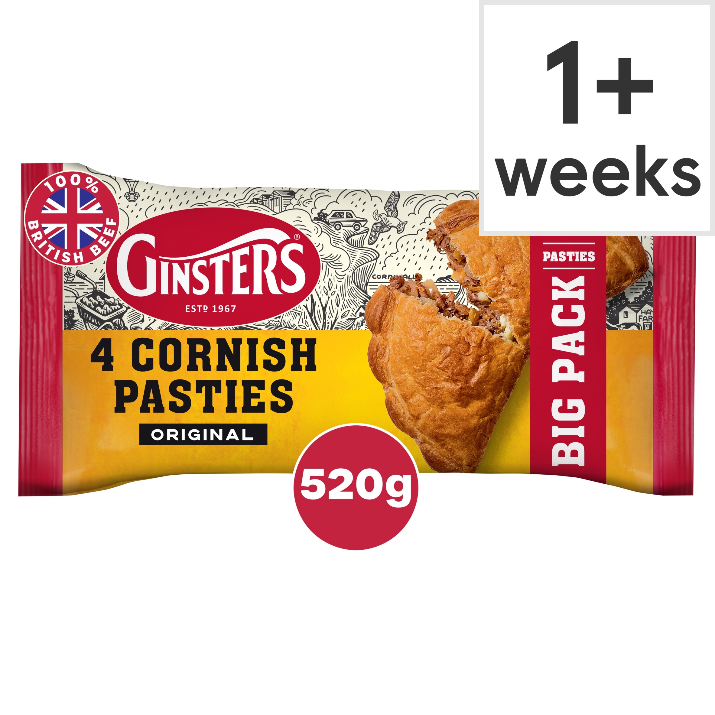 Ginsters Cornish Pasty