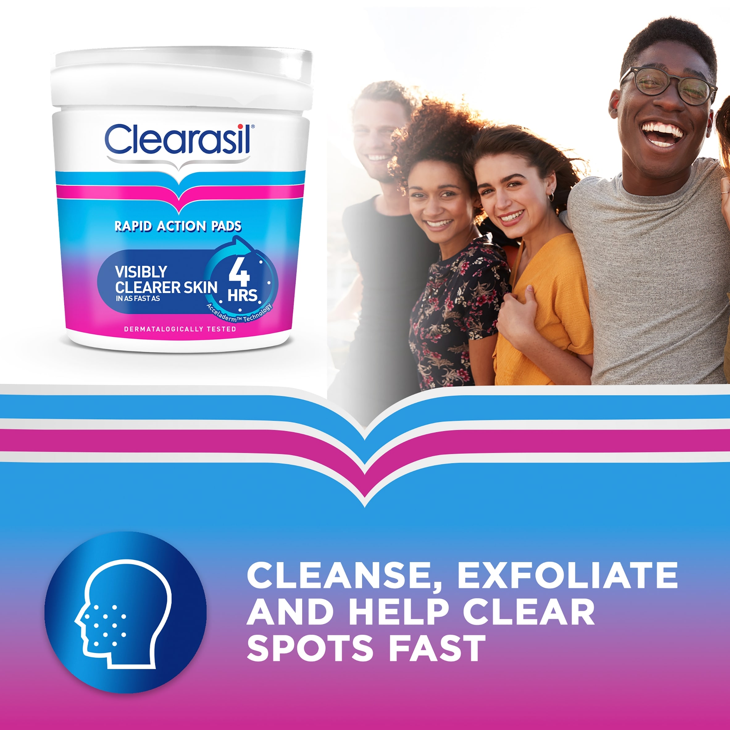 Clearasil Ultra Rapid Action Pads thumbnail 2