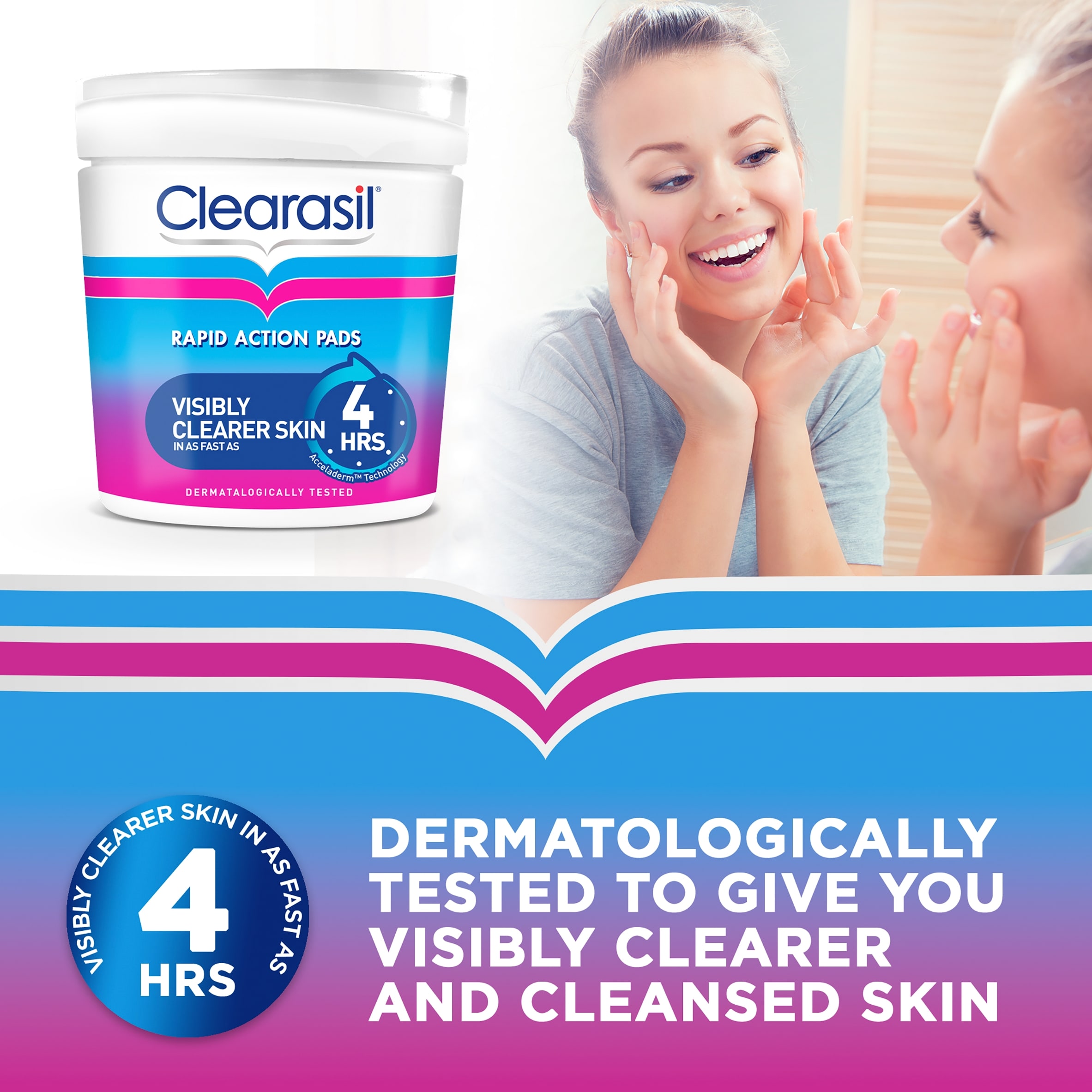 Clearasil Ultra Rapid Action Pads thumbnail 3