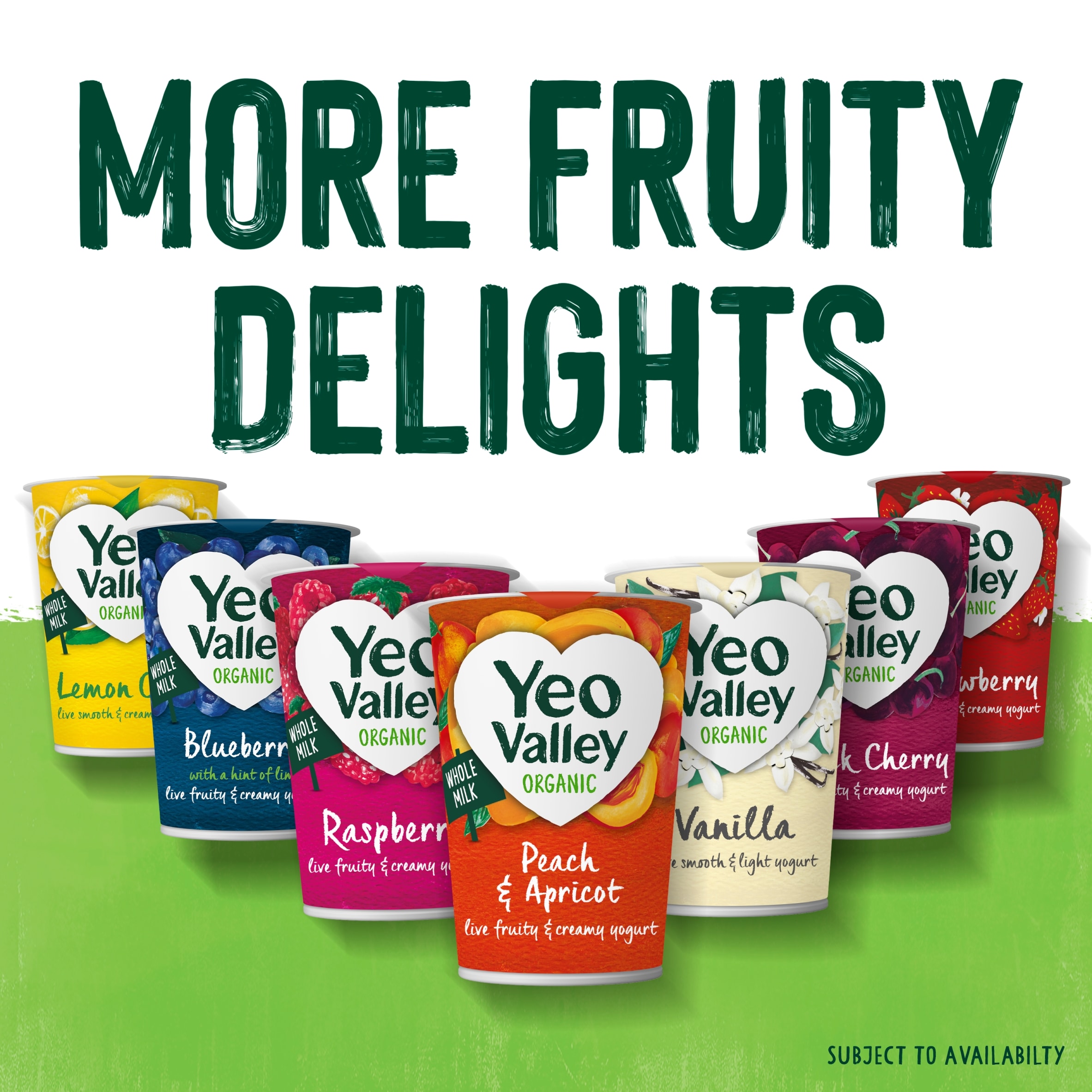 Yeo Valley Raspberry Yogurt 450G thumbnail 4