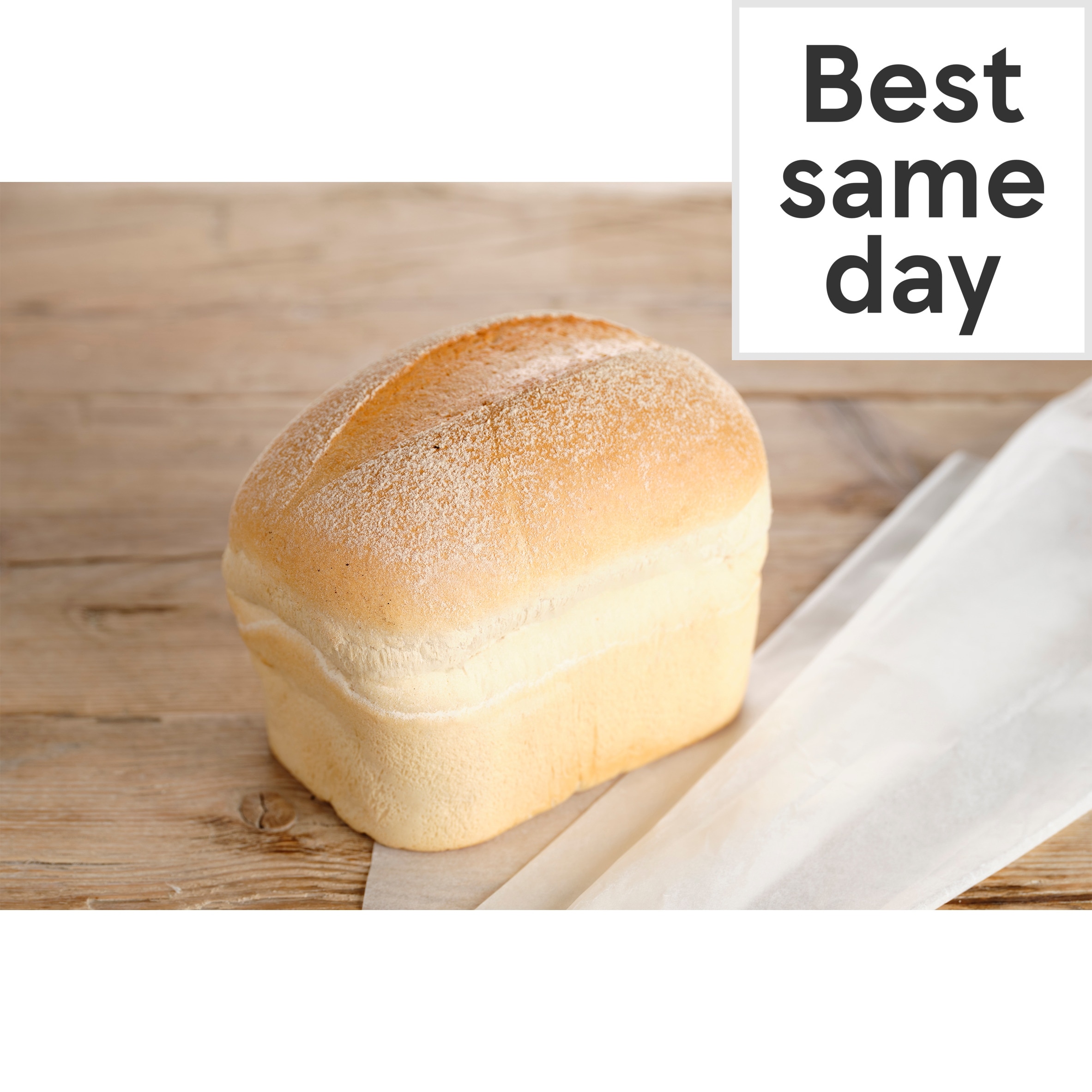 Tesco Crusty White Farmhouse Bread 400G