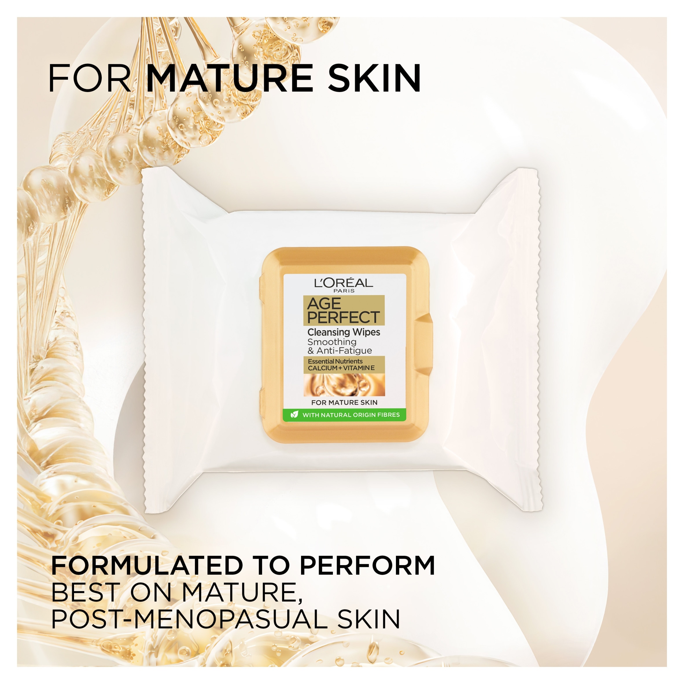 L'oreal Paris Age Perfect Cleansing Wipes 25 thumbnail 4