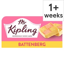 Mr Kipling Exceedingly Good Battenberg Cake