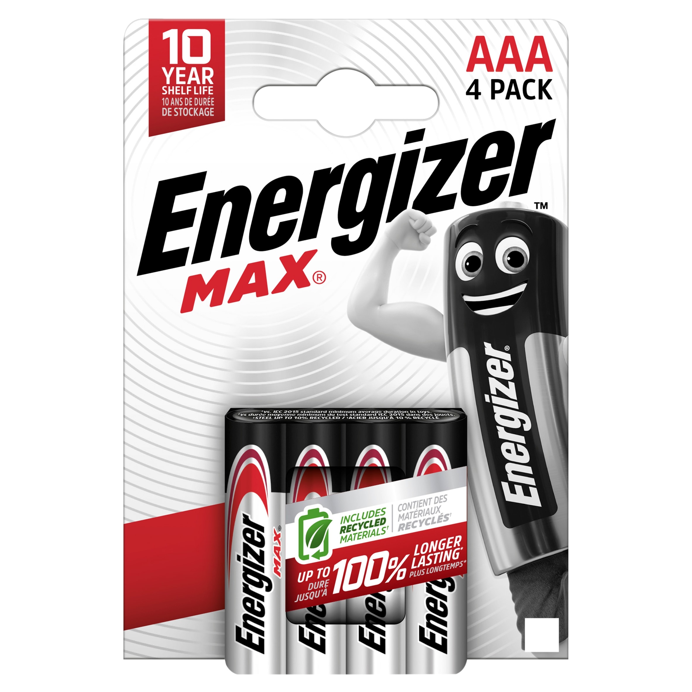 Energizer Max AAA 4 Pack