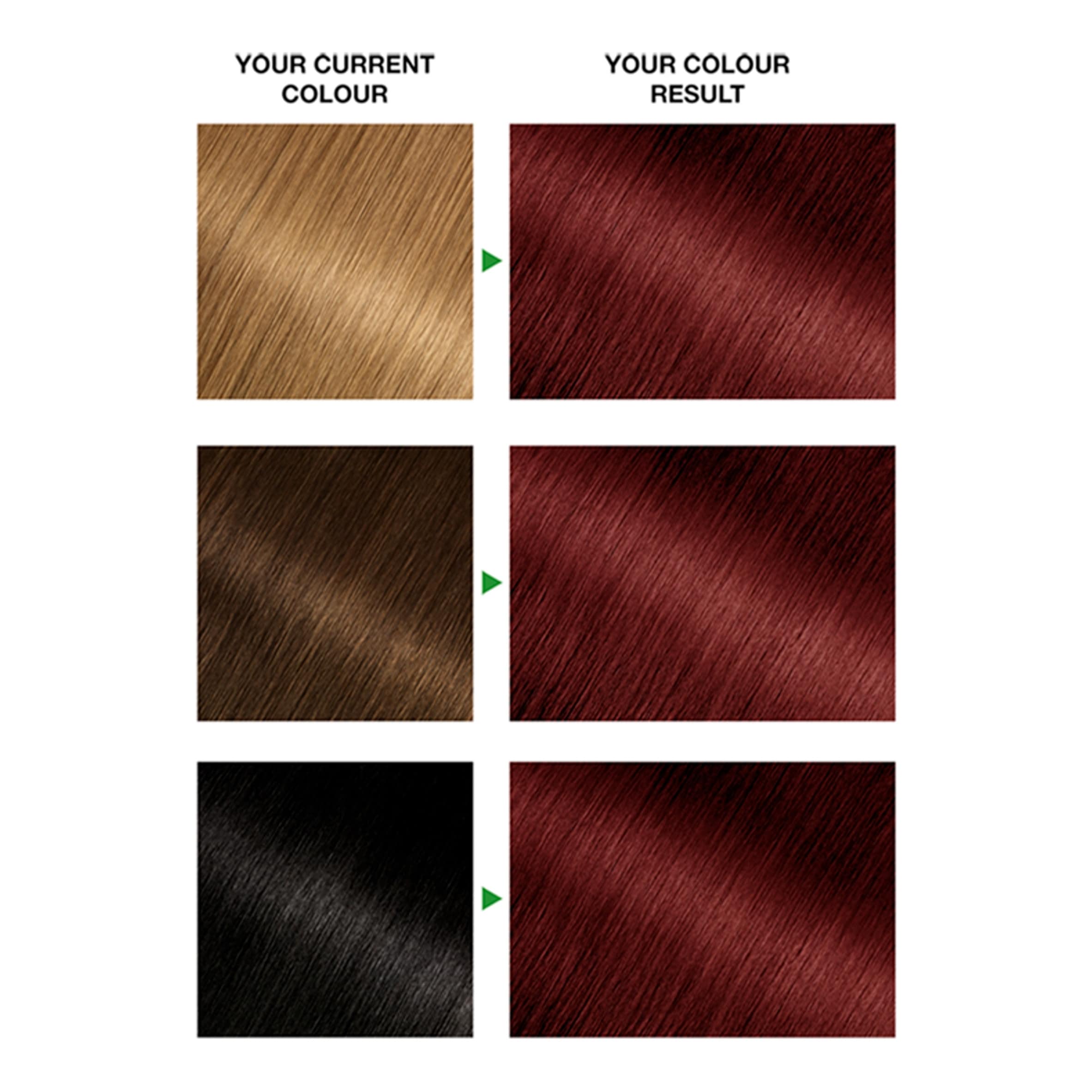 Garnier Nutrisse 4.6 Deep Red Permanent Hair Dye thumbnail 3