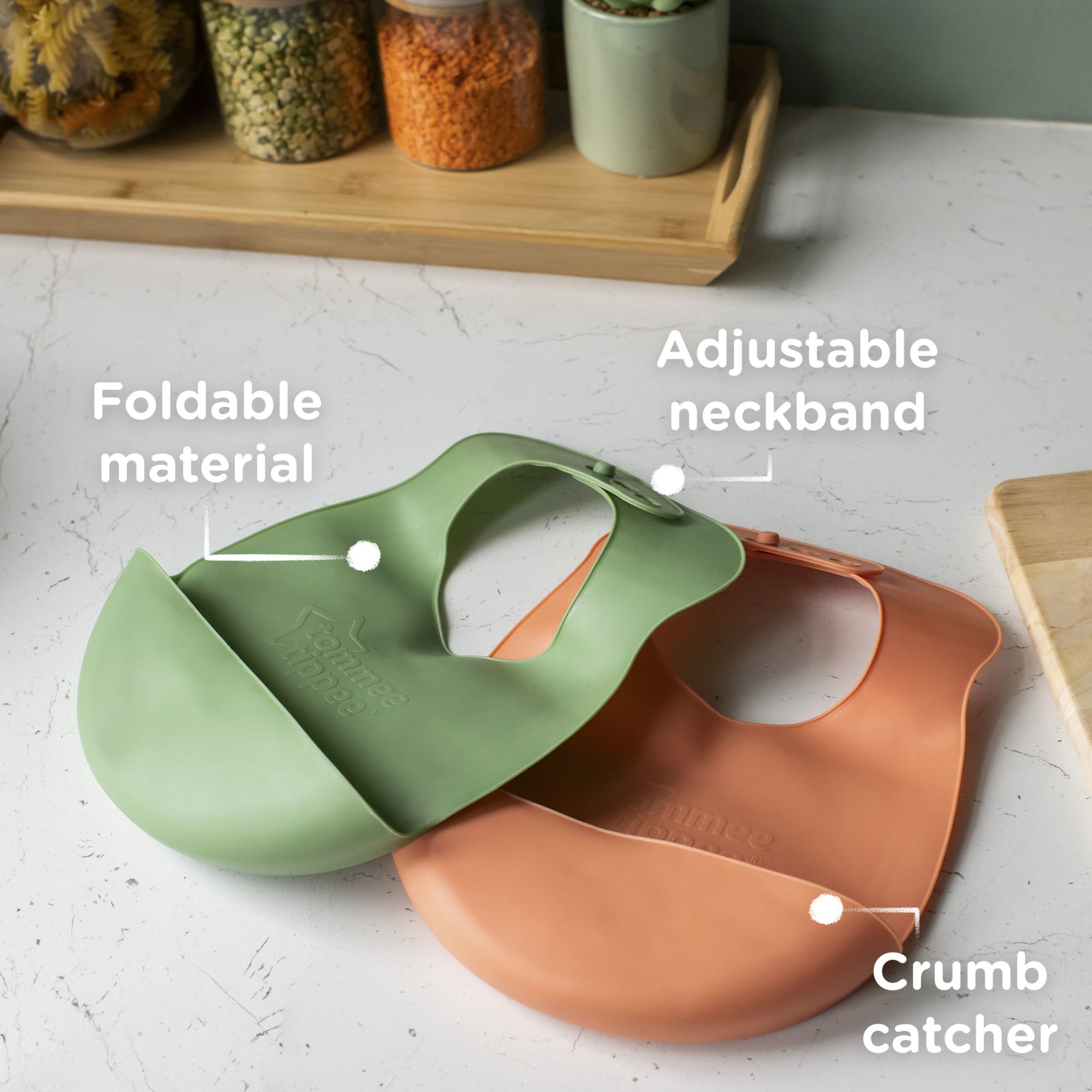 Tommee Tippee Explora Roll & Go Bib thumbnail 2