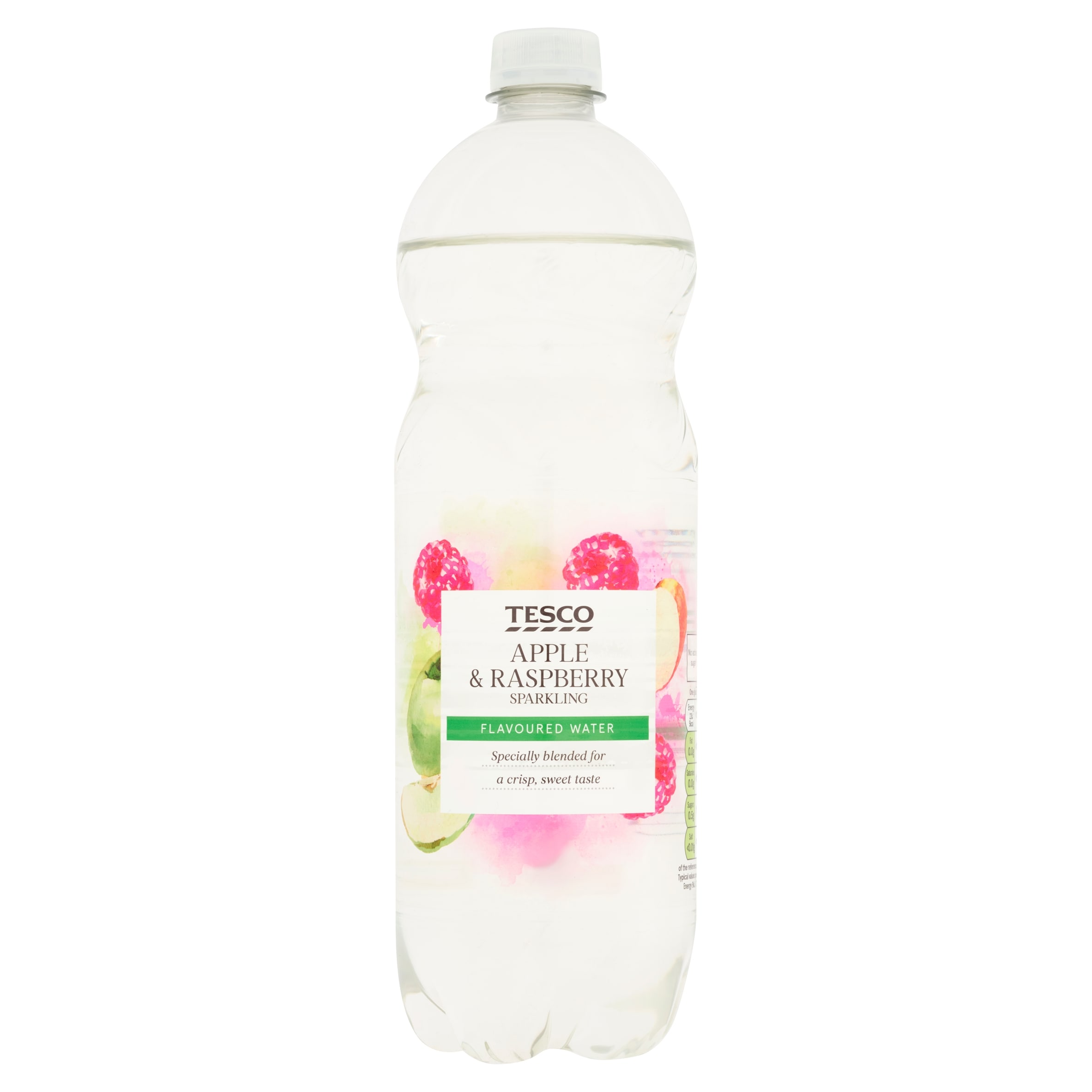 Tesco Sparkling Water Apple & Raspberry 1 Litre