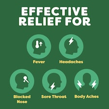 Lemsip Max Cold & Flu Lemon Capsules Paracetamol 8s thumbnail 2