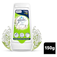 Glade Solid Gel Air Freshener - Lily of the Valley 150g