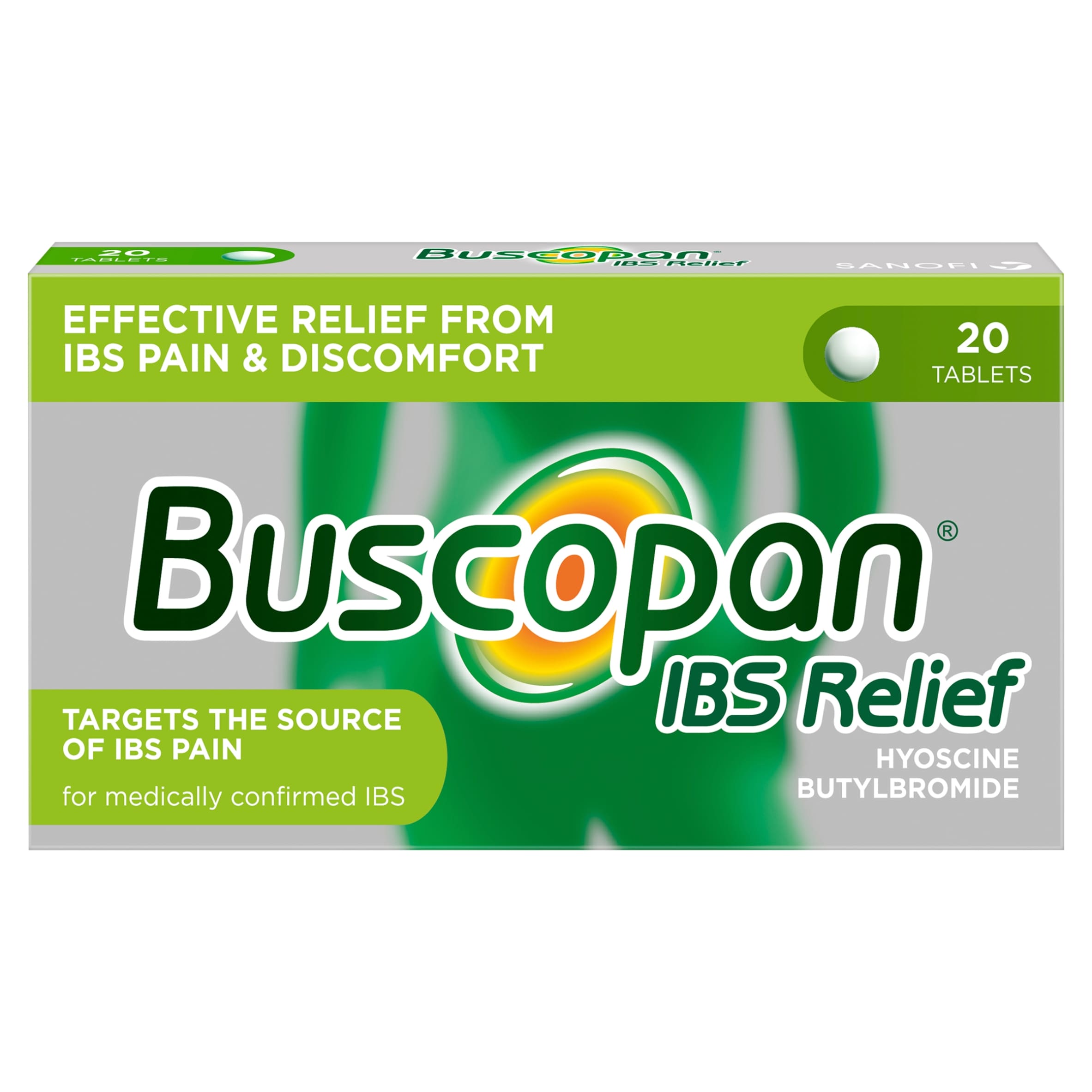Buscopan IBS Relief Tablets - Pain & Discomfort Relief 20s