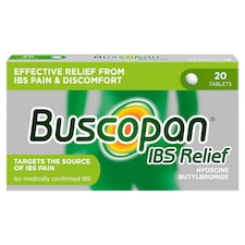 Buscopan IBS Relief Tablets - Pain & Discomfort Relief 20s