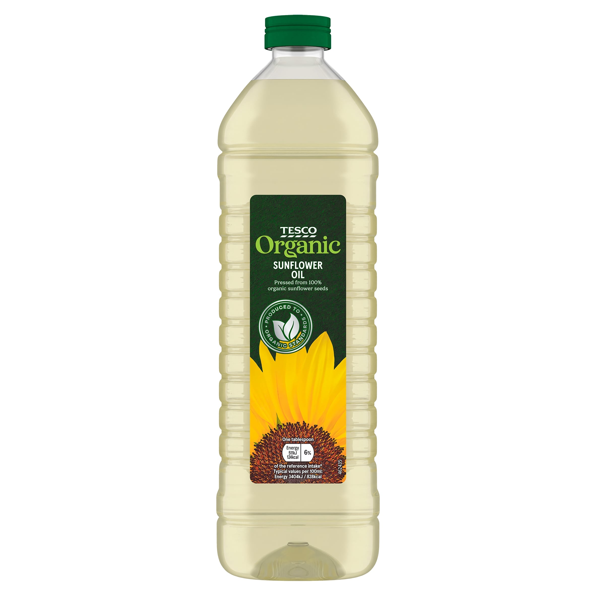 Tesco Organic Sunflower Oil 1L
