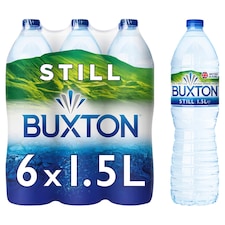 Buxton Still Natural Mineral Water Multipack 6x1.5L