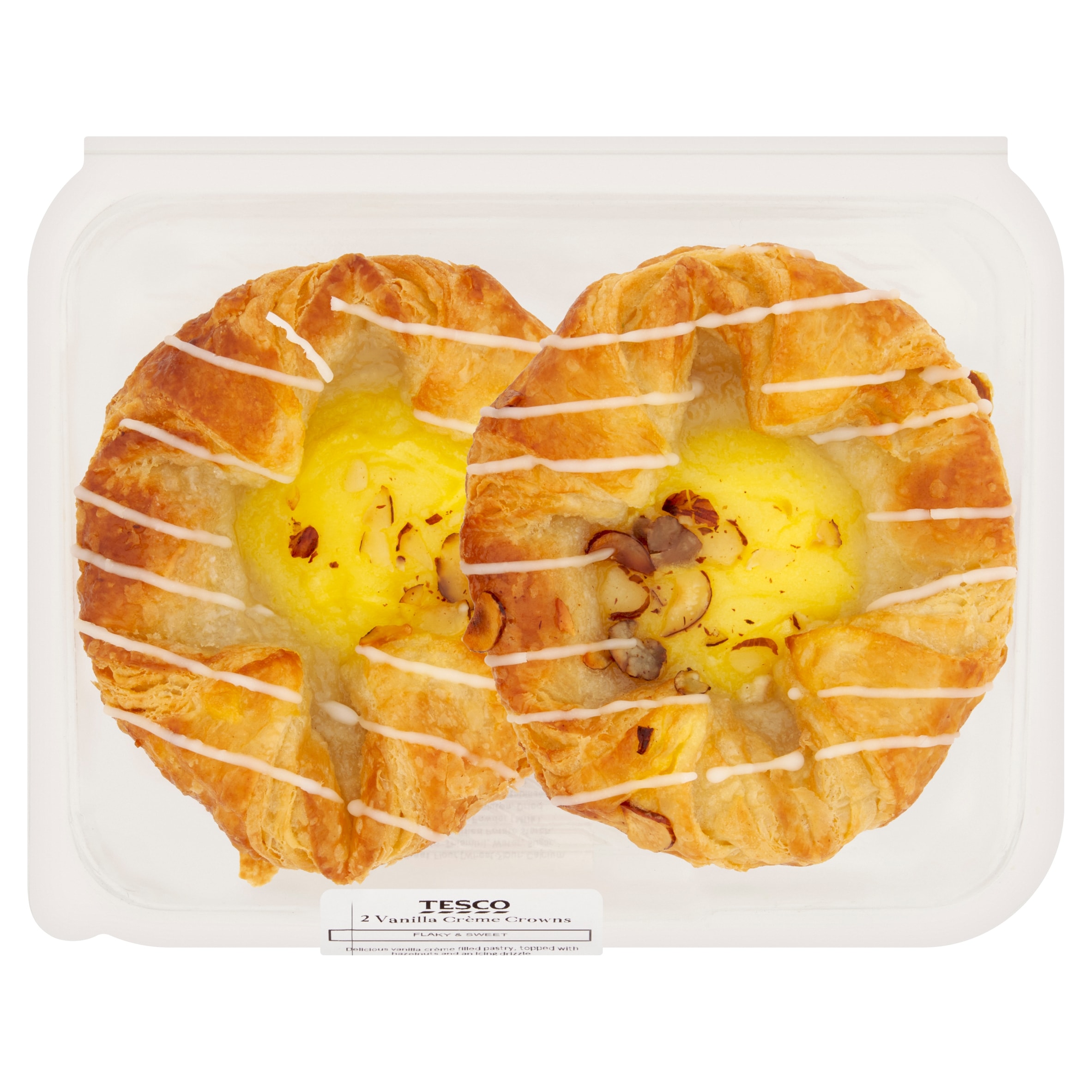 Tesco Vanilla Creme Crown 2 Pack thumbnail 2