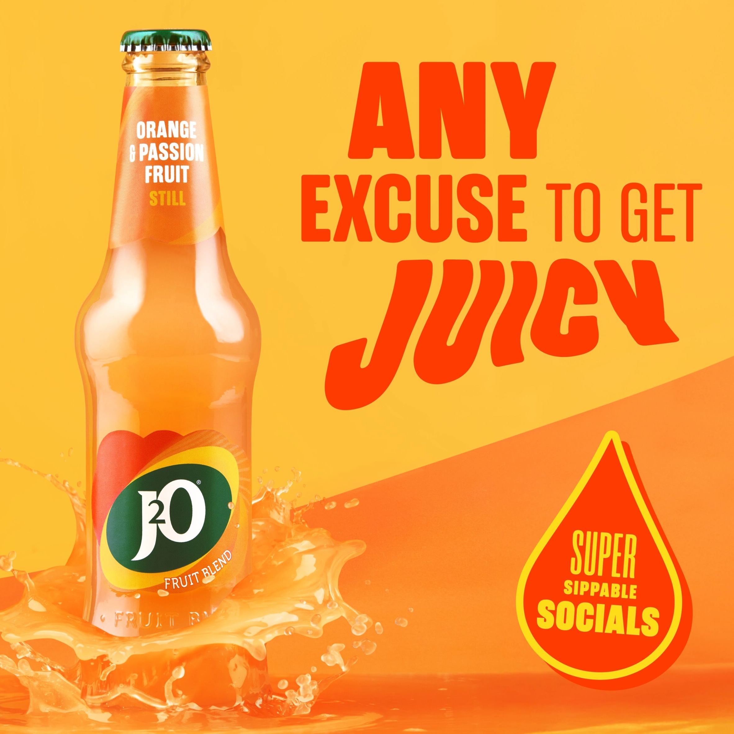 J2O Orange & Passion Fruit 4x275ml thumbnail 3