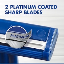 Gillette Blue II Men's Disposable Razors 20 Pack thumbnail 3