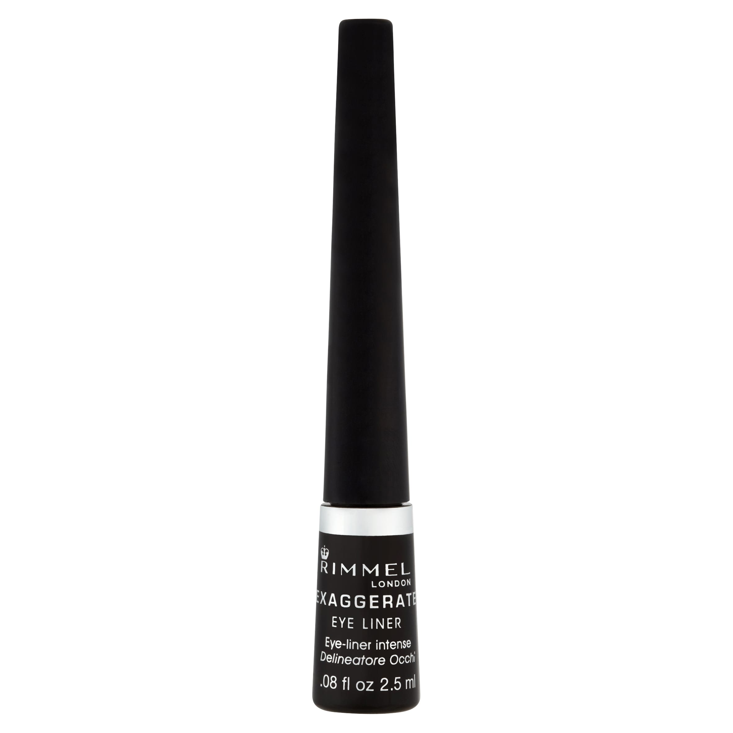 Rimmel London Exaggerate Liquid Eye Liner 001 Black 2.5ml
