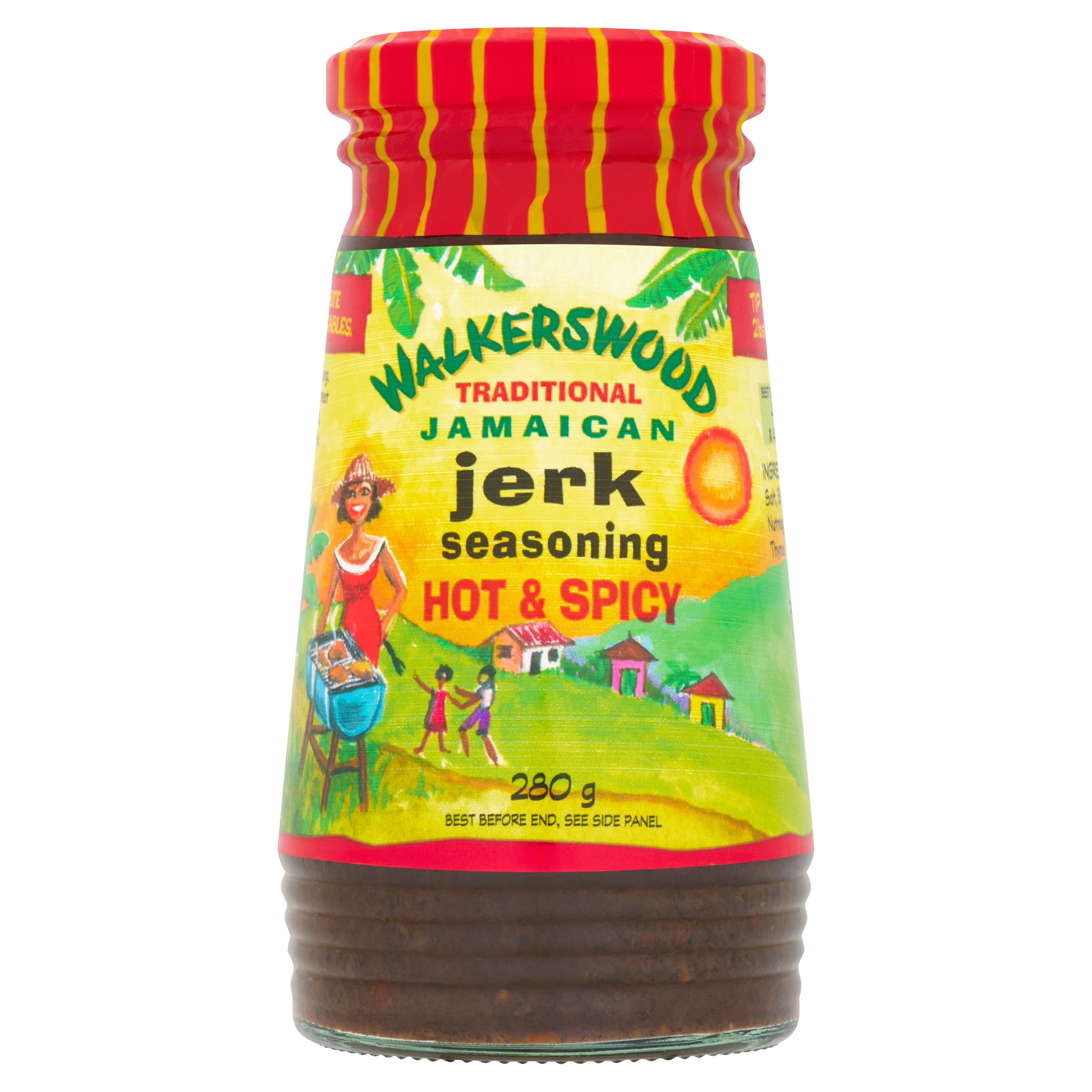 Walkerswood Jerk Seasoning Hot & Spicy 280G