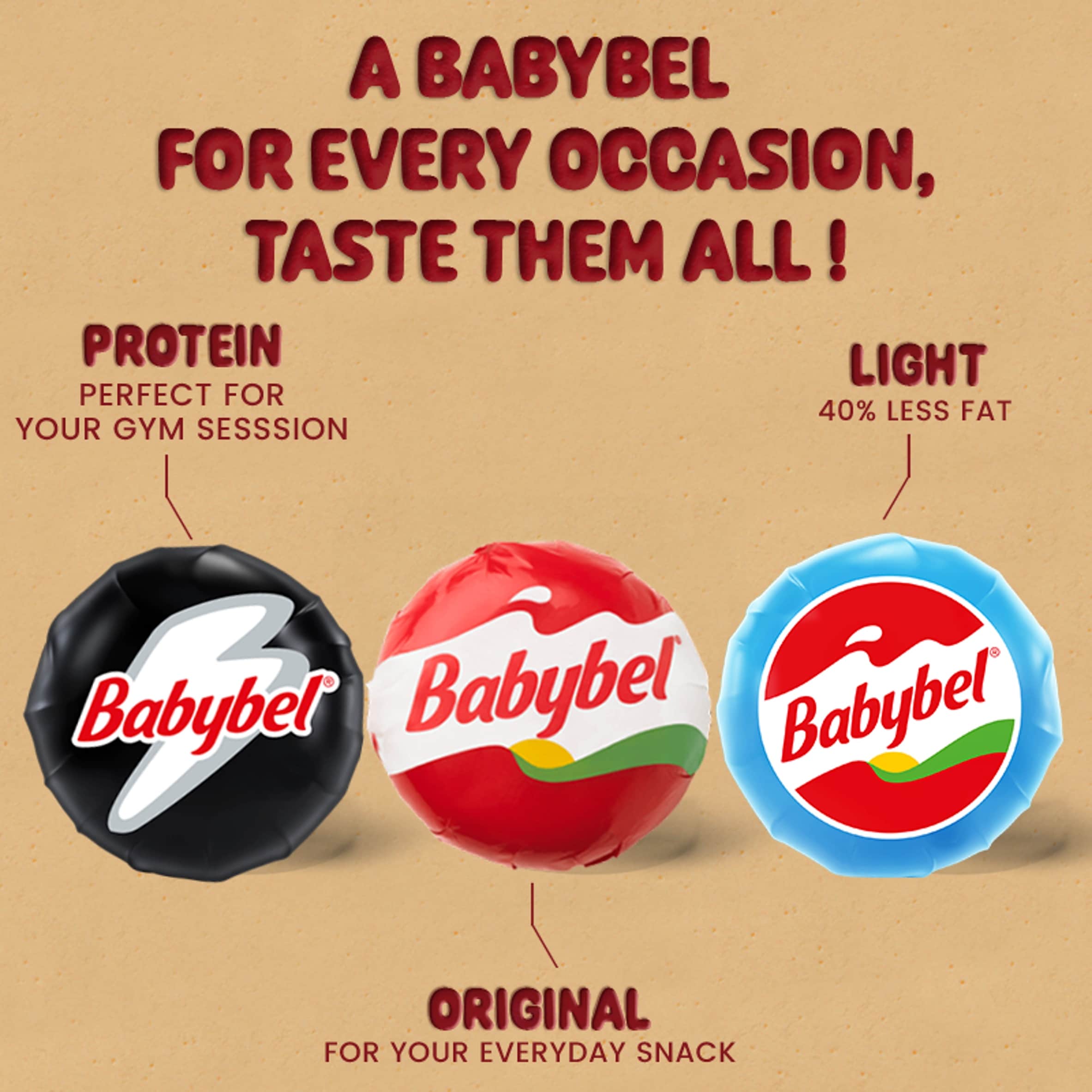 Mini Babybel Light Cheese 6 Pack, 120 G thumbnail 4