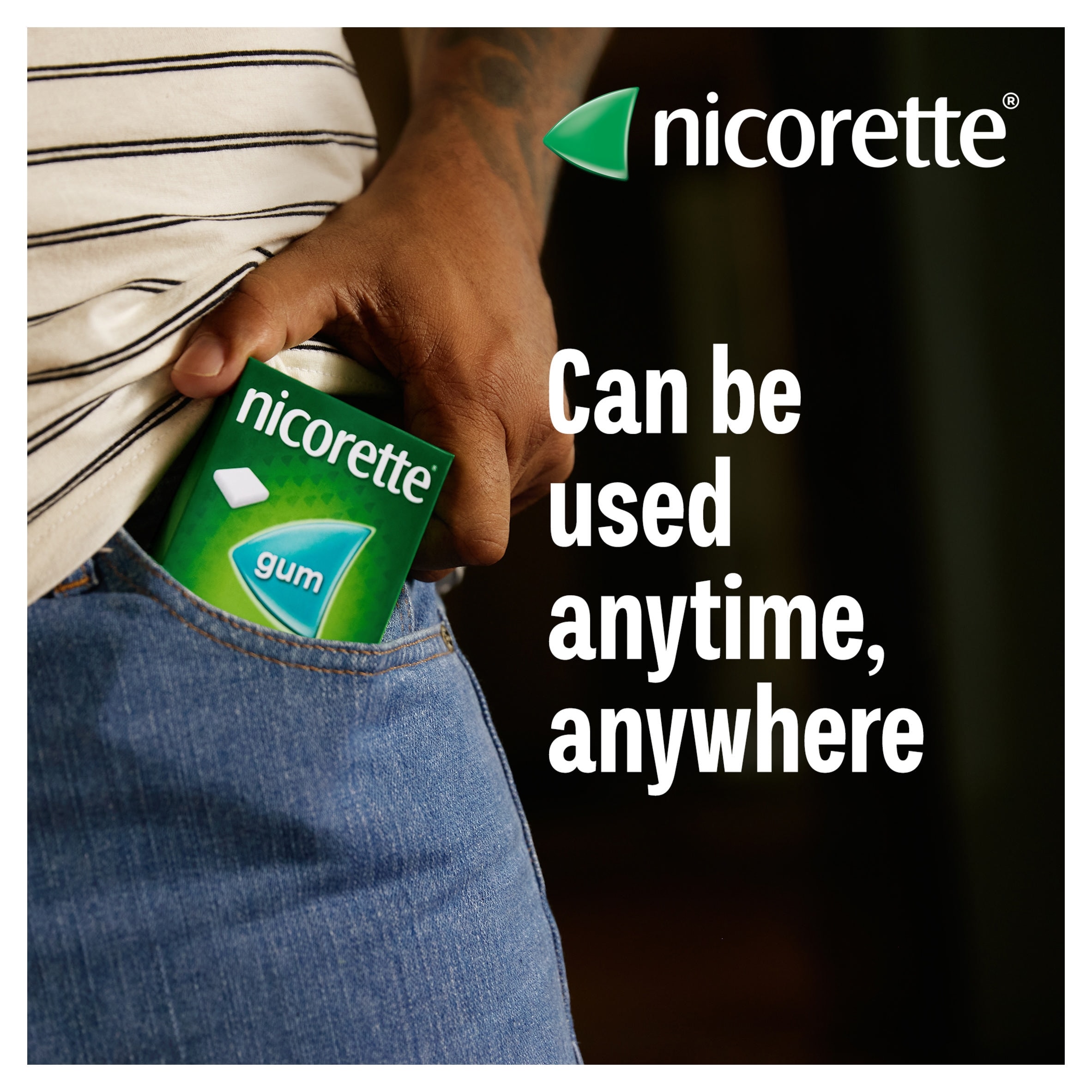 Nicorette Stop Smoking Aid 4mg Nicotine Gum - Fruitfusion 105s thumbnail 4