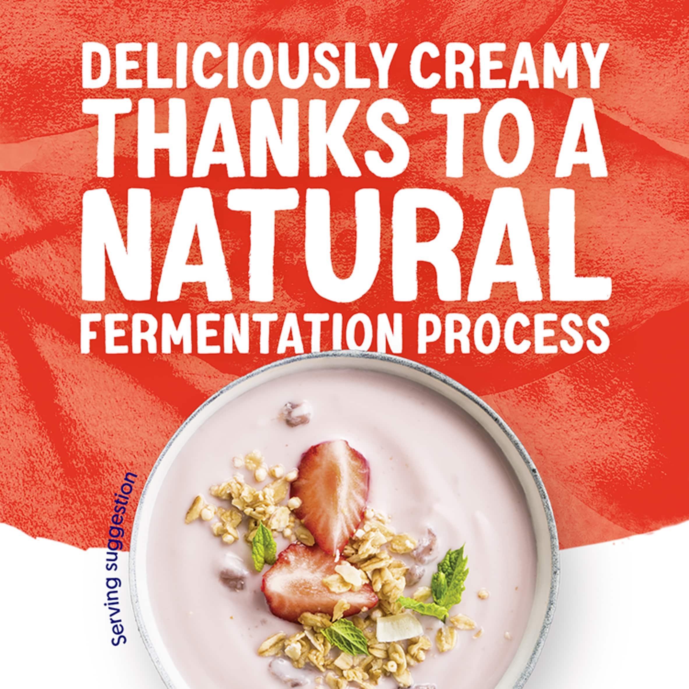 Alpro Strawberry Banana Peach Pear Soya Dairy Free Yoghurt Alternative 4x125g thumbnail 4