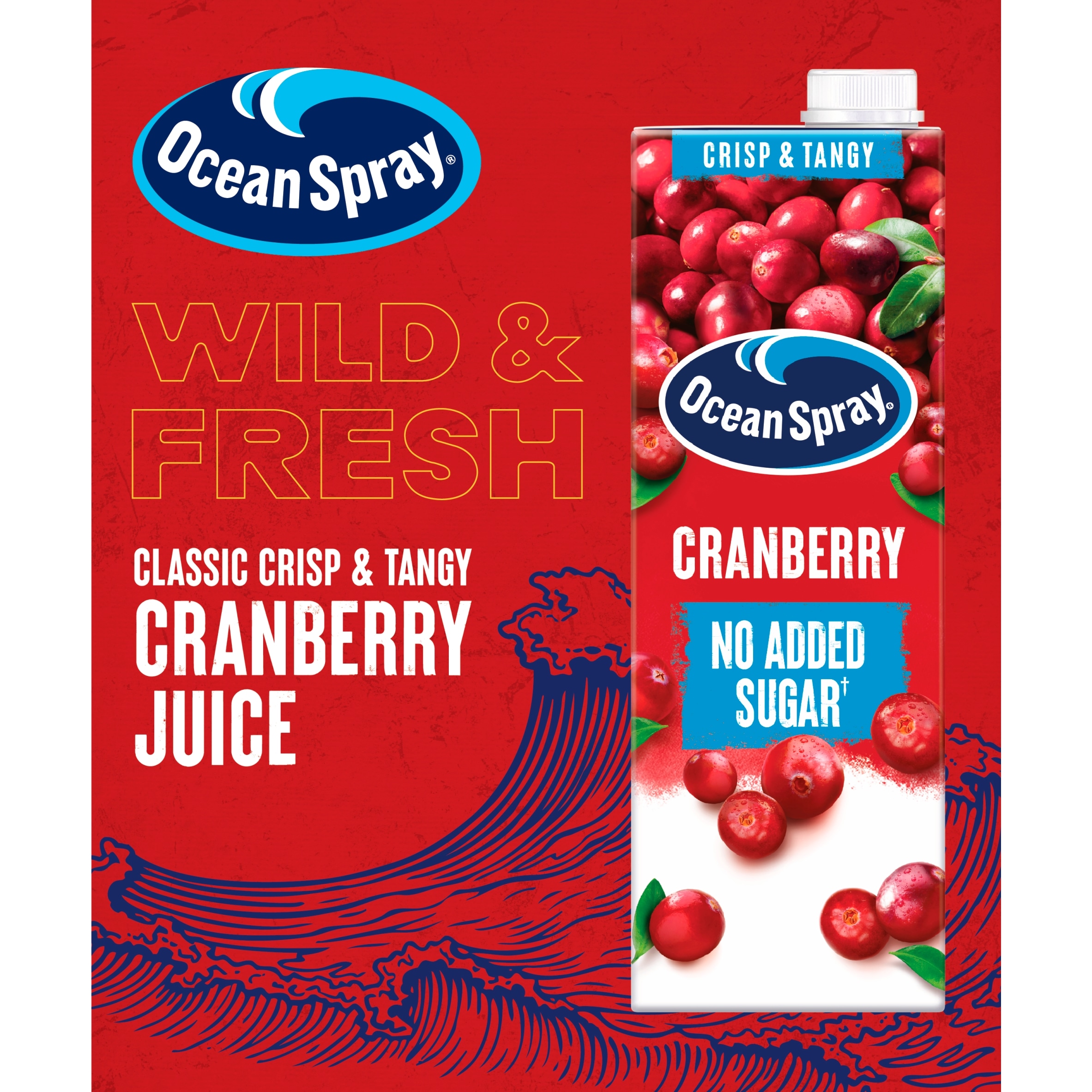 Ocean Spray Cranberry Classic Light Juice Drink 4 X 1 Litre thumbnail 4