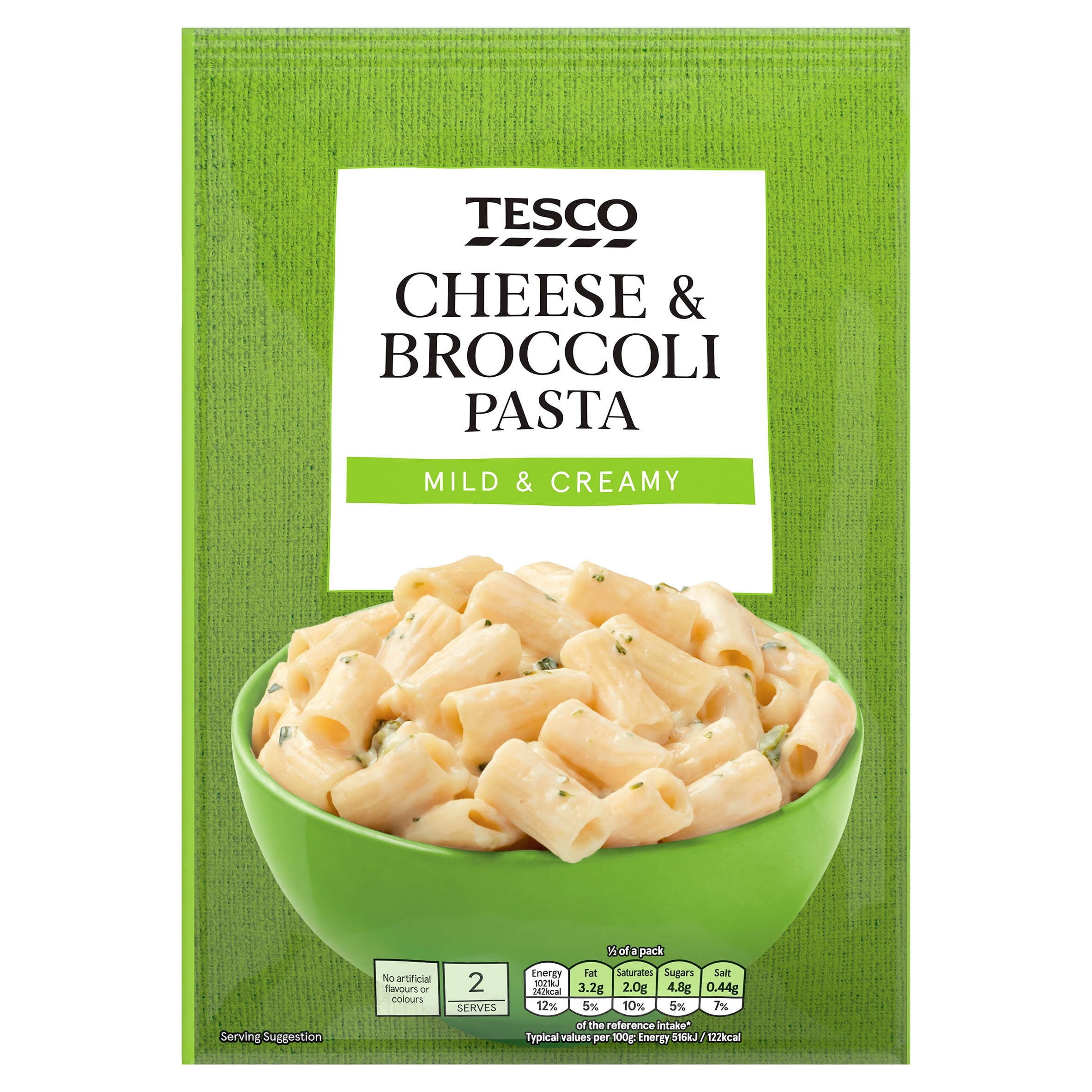 Tesco Cheese & Broccoli Pasta 120g