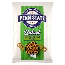 Penn State Sour Cream & Chive Sharing Pretzels 175g