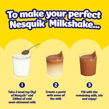 Nesquik Chocolate Flavoured Milkshake Powder 500g Tub thumbnail 2