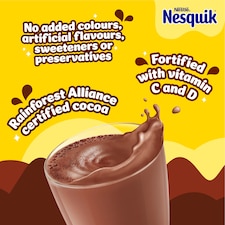 Nesquik Chocolate Flavoured Milkshake Powder 500g Tub thumbnail 3