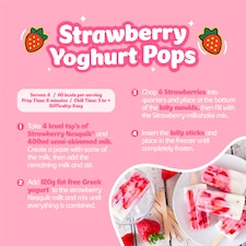 Nesquik Strawberry Flavoured Milkshake Powder 500g Tub thumbnail 5